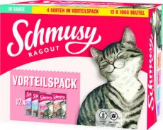 Schmusy Ragout kastikkeessa Vorteilspack 12x100g