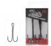 Mikado Treble hook JAWS Double Hook 4/0 4kpl