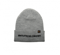 Savage Gear Fold Up Beanie 1kpl Light Grey Melagne