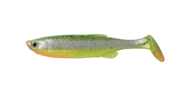 Savage Gear 3D Fat T-tail Minnow 10,5cm 11g 4kpl Fluo Green Silver