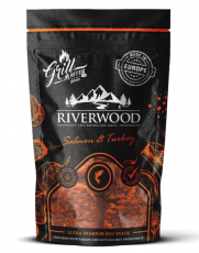 Riverwood Grillmaster Kalkkuna-lohikiekko, makupalat koirille, 100 g