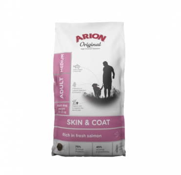 Arion SKIN & COAT Medium Kala 12kg