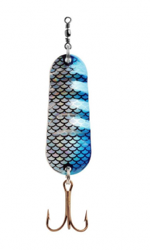 Abu Garcia Atom Spoon 20g Silver Blue Flash