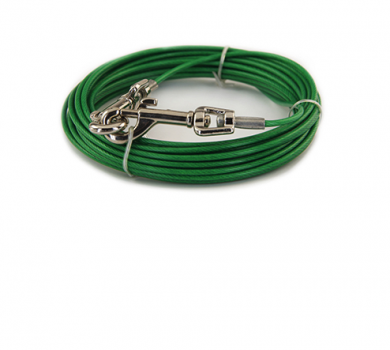 Dog TIE-OUT Cable -kiinnitysvaijeri 6m 4,5kg