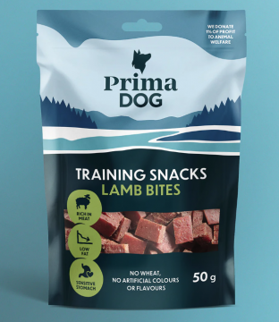 PrimaDog Training Snacks Lammaspala 50g