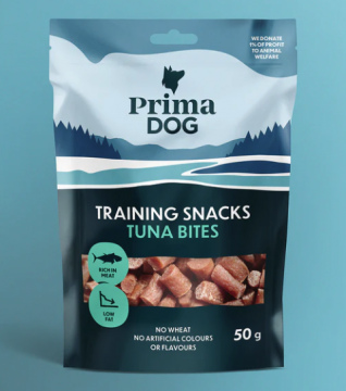 PrimaDog Training Snacks Tonnikalapala 50 g