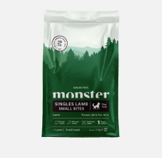 Monster Dog Grain Free Singles Lamb Small Bites