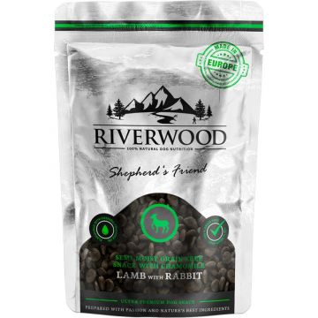 Riverwood Puolikosteat Viljattomat Makupalat Lammas ja Jänis 200g